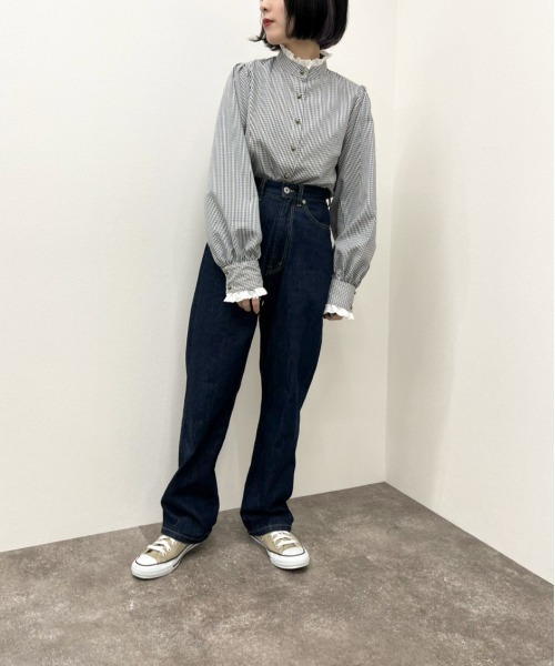 apres jour mignon（アプレジュールミニョン）の「アソートハイネックブラウス【ZOZOTOWN限定アイテム】（シャツ/ブラウス・レディース・アイボリー/ブラック/オフホワイト・フリー/X-LARGE）」の21枚目の写真