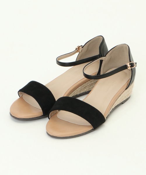 ikka（イッカ）の「ワンストラップサンダル（サンダル・レディース・ブラック/ベージュ/グレー・M/L）」の3枚目の写真