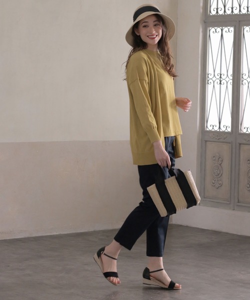 ikka（イッカ）の「ワンストラップサンダル（サンダル・レディース・ブラック/ベージュ/グレー・M/L）」の18枚目の写真