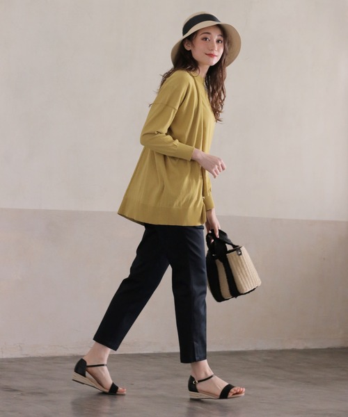 ikka（イッカ）の「ワンストラップサンダル（サンダル・レディース・ブラック/ベージュ/グレー・M/L）」の19枚目の写真