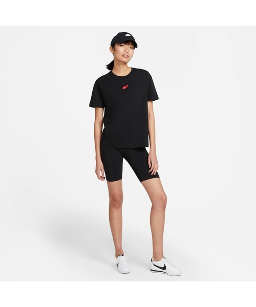 NIKE（ナイキ）の「NIKE/ナイキ WS NSW ボーイ ラヴ S/S Tシャツ（Tシャツ/カットソー・レディース・ホワイト/ブラック・S/M/L/XL）」の10枚目の写真