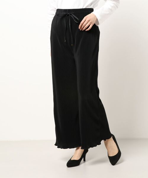 reca（レカ）の「カットプリーツイージーパンツ（その他パンツ・レディース・ピンク/アイボリー/ブルー/ブラック/ライトグリーン・M）」の18枚目の写真