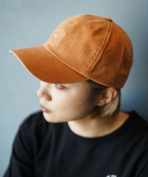 AVIREX（アヴィレックス）の「【WEB&DEPOT限定】ピグメント6パネルキャップ/ PIGMENT 6PANEL CAP（キャップ・レディース・ブラック/オレンジ/セージグリーン・FREE）」の14枚目の写真
