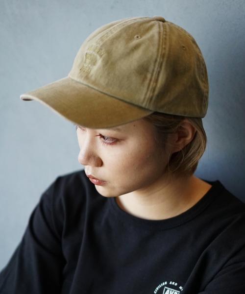 AVIREX（アヴィレックス）の「【WEB&DEPOT限定】ピグメント6パネルキャップ/ PIGMENT 6PANEL CAP（キャップ・レディース・ブラック/オレンジ/セージグリーン・FREE）」の12枚目の写真