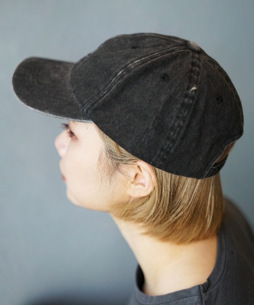 AVIREX（アヴィレックス）の「【WEB&DEPOT限定】ピグメント6パネルキャップ/ PIGMENT 6PANEL CAP（キャップ・レディース・ブラック/オレンジ/セージグリーン・FREE）」の11枚目の写真