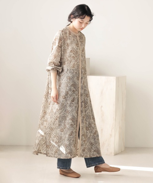 人気商品♪【HOBBS】モードに◇ペイズリー柄ワンピース 人気商品♪【HOBBS】モードに◇ペイズリー柄ワンピース
