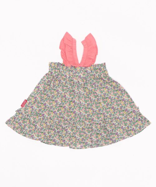 RAGMART（ラグマート）の「プリントサンドレス 花柄 レモン柄 果実柄（ワンピース・キッズ・ベージュ/ピンク/レッド・95cm/80ｃｍ/90cm）」の9枚目の写真