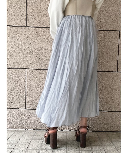 one way（ワンウェイ）の「【oneway】イレヘムワッシャースカート（スカート・レディース・ホワイト/ライトグレー/ライトイエロー/ライトグリーン・FREE）」の13枚目の写真