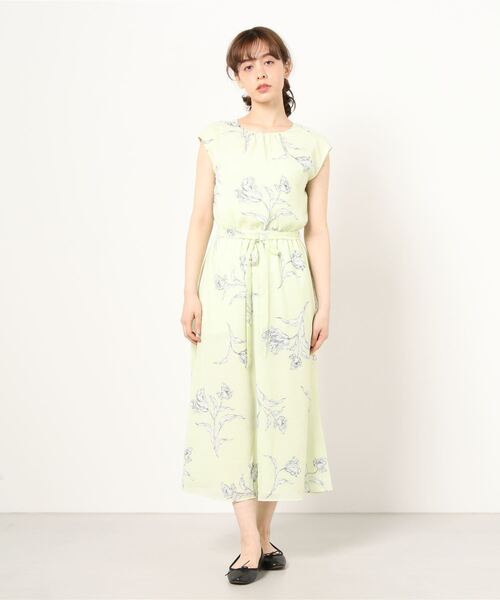 キャップスリーブ Republic バナナリパブリック のファッション ワンピース Banana ワンピース ドレス ミディワンピース ワンピース Banana セール