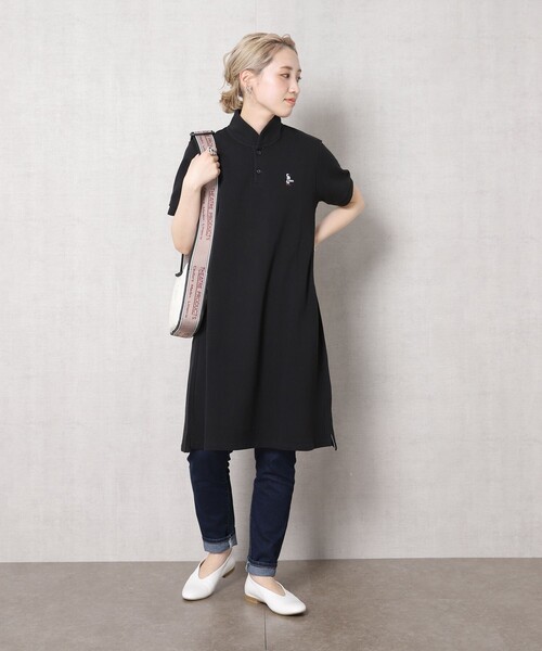 Web限定 Chums チャムス Booby Shawl Polo Dress ブービーショールカラーポロドレス ワンピース Freak S Store フリークスストア のファッション通販 Zozotown