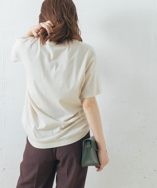 URBAN RESEARCH ROSSO（アーバンリサーチロッソ）の「FLAVOR TEE　SAINT-TROPEZ T-SHIRTS（Tシャツ/カットソー・レディース・ライトベージュ/ホワイト・-）」の7枚目の写真