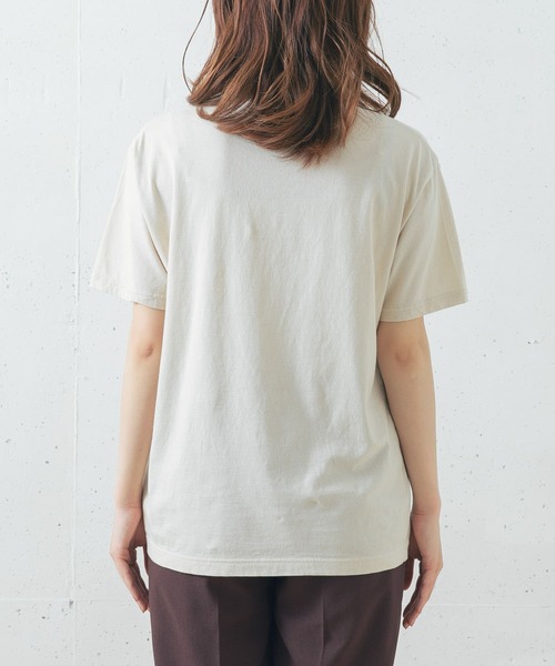URBAN RESEARCH ROSSO（アーバンリサーチロッソ）の「FLAVOR TEE　SAINT-TROPEZ T-SHIRTS（Tシャツ/カットソー・レディース・ライトベージュ/ホワイト・-）」の15枚目の写真