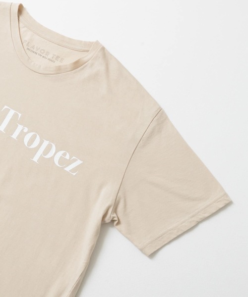 URBAN RESEARCH ROSSO（アーバンリサーチロッソ）の「FLAVOR TEE　SAINT-TROPEZ T-SHIRTS（Tシャツ/カットソー・レディース・ライトベージュ/ホワイト・-）」の11枚目の写真