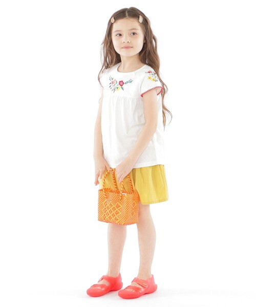 SHIPS(シップス)の「【SHIPS KIDS別注】Diminutivo:MINI BOLSA(SSS)(かごバッグ・キッズ・ブラック/パープル/レッド/オレンジ/ライラック・ONE SIZE)」の19枚目の写真