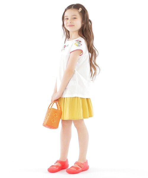 SHIPS(シップス)の「【SHIPS KIDS別注】Diminutivo:MINI BOLSA(SSS)(かごバッグ・キッズ・ブラック/パープル/レッド/オレンジ/ライラック・ONE SIZE)」の13枚目の写真