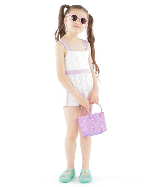 SHIPS(シップス)の「【SHIPS KIDS別注】Diminutivo:MINI BOLSA(SSS)(かごバッグ・キッズ・ブラック/パープル/レッド/オレンジ/ライラック・ONE SIZE)」の16枚目の写真