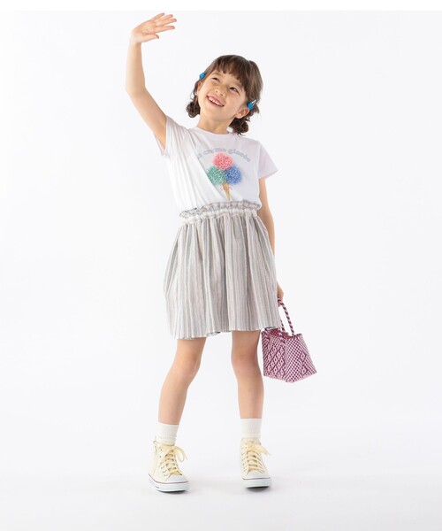 SHIPS(シップス)の「【SHIPS KIDS別注】Diminutivo:MINI BOLSA(SSS)(かごバッグ・キッズ・ブラック/パープル/レッド/オレンジ/ライラック・ONE SIZE)」の14枚目の写真