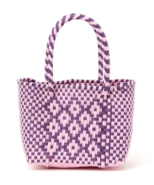 SHIPS(シップス)の「【SHIPS KIDS別注】Diminutivo:MINI BOLSA(SSS)(かごバッグ・キッズ・ブラック/パープル/レッド/オレンジ/ライラック・ONE SIZE)」の10枚目の写真