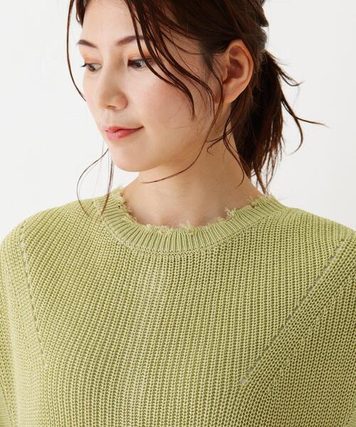 SHOO・LA・RUE(シューラルー)の「◆【2点セット】ダメージ前後2WAYニットベストセット(ベスト・レディース・ライトグリーン/アイボリー・02/03)」の15枚目の写真