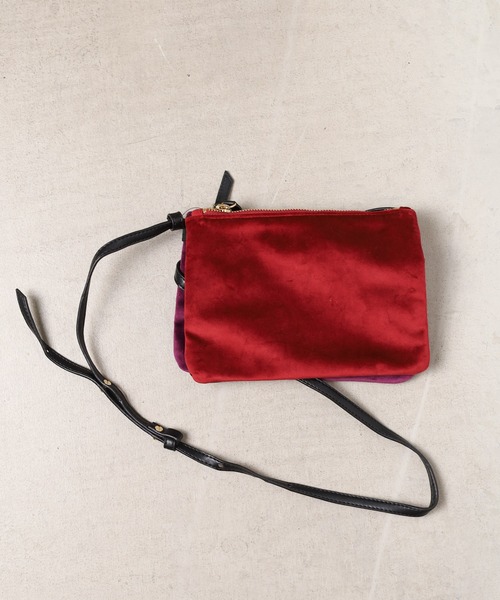 /NOMADIS/バイカラーショルダーバッグ