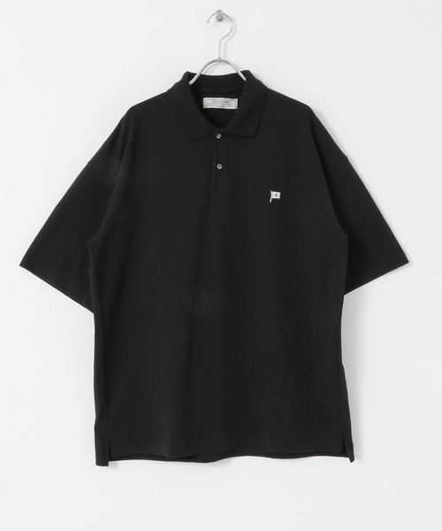 URBAN RESEARCH Sonny Label（アーバンリサーチサニーレーベル）の「FEELCOOL 鹿の子ポロシャツ（ポロシャツ・メンズ・ホワイト/ベージュ/ブラック・LARGE/MEDIUM）」の10枚目の写真