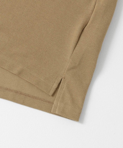 URBAN RESEARCH Sonny Label（アーバンリサーチサニーレーベル）の「FEELCOOL 鹿の子ポロシャツ（ポロシャツ・メンズ・ホワイト/ベージュ/ブラック・LARGE/MEDIUM）」の14枚目の写真