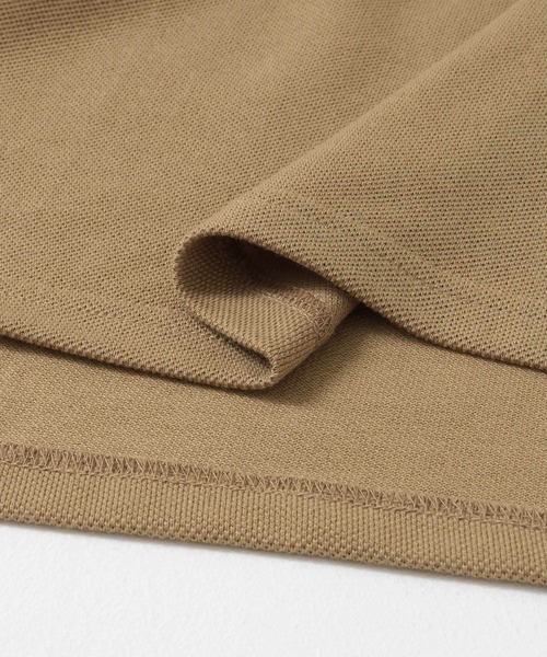 URBAN RESEARCH Sonny Label（アーバンリサーチサニーレーベル）の「FEELCOOL 鹿の子ポロシャツ（ポロシャツ・メンズ・ホワイト/ベージュ/ブラック・LARGE/MEDIUM）」の16枚目の写真