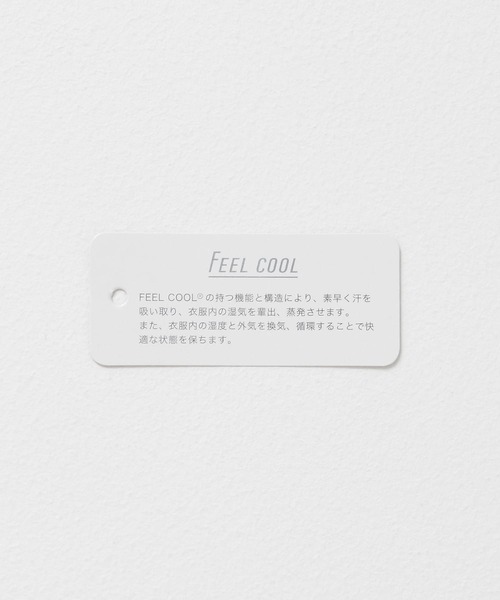 URBAN RESEARCH Sonny Label（アーバンリサーチサニーレーベル）の「FEELCOOL 鹿の子ポロシャツ（ポロシャツ・メンズ・ホワイト/ベージュ/ブラック・LARGE/MEDIUM）」の17枚目の写真