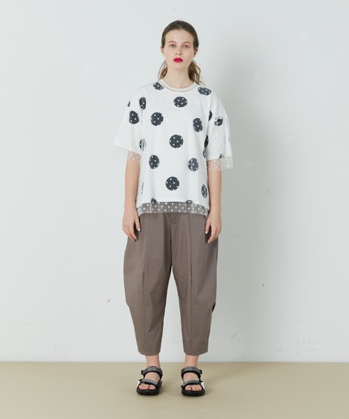 FRAPBOIS（フラボア）の「レイドチュール カットソー（Tシャツ/カットソー・レディース・ストライプ/ブラック系その他/ホワイト系その他・1）」の12枚目の写真