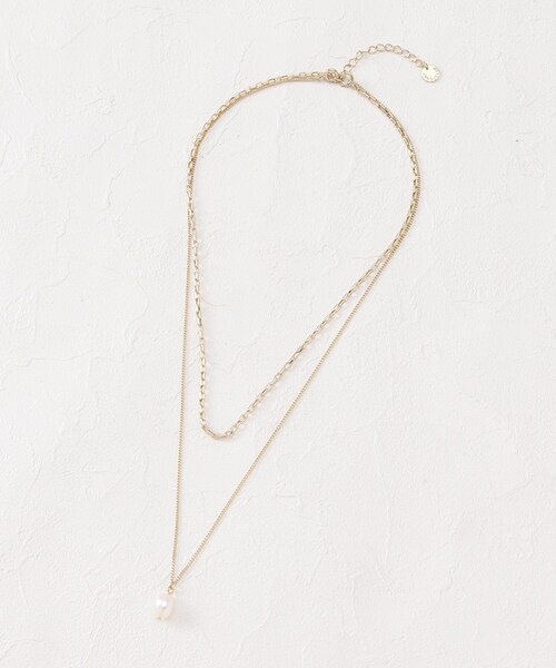 OPAQUE.CLIP（オペークドットクリップ）の「◆3WAY2連ネックレス（ネックレス・レディース・ゴールド・00）」の7枚目の写真