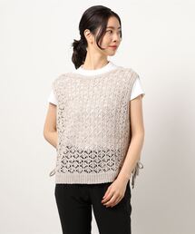 Samansa Mos2 | テープヤーン前後着ベスト(ベスト)