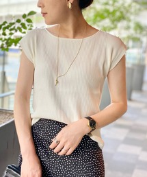 RIVE DROITE | クールタッチUVリブフレンチニット(ニット/セーター)