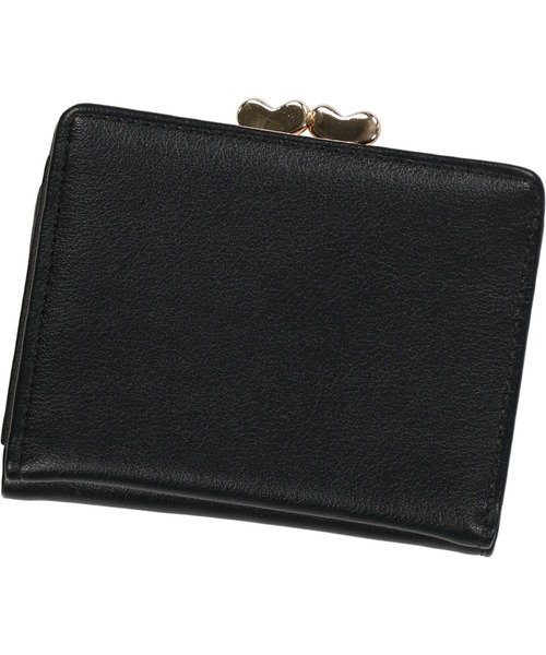 SPINNS（スピンズ）の「【三つ折り型】メタルバタフライミニウォレット（財布・レディース・ブラック/ベージュ/ミント/アイボリー/レッド・ONESIZE）」の11枚目の写真