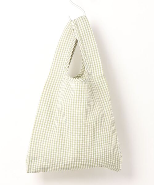flower（フラワー）の「ミニチェックバッグ（ショルダーバッグ・レディース・イエロー/グリーン・FREE）」の6枚目の写真