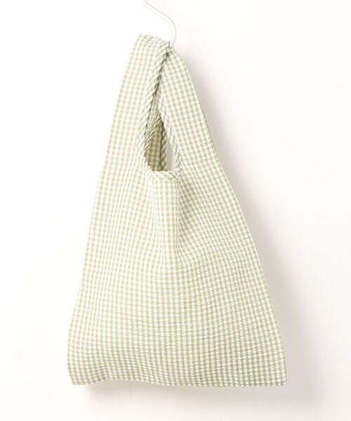 flower（フラワー）の「ミニチェックバッグ（ショルダーバッグ・レディース・イエロー/グリーン・FREE）」の12枚目の写真