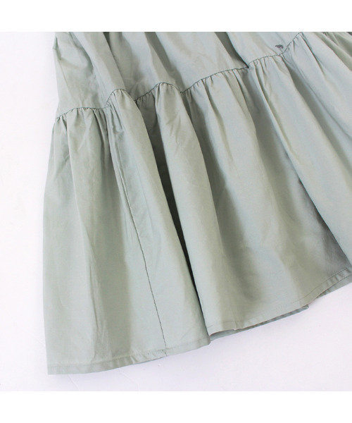 MODE ROBE（モードローブ）の「ティアードフレアノースリーブ（Tシャツ/カットソー・レディース・ホワイト/ブラック/ミント・FREE）」の19枚目の写真