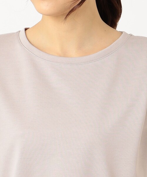 J.PRESS Ladies(J.プレス レディス)の「【WEB限定】防汚Tシャツ ノースリーブ(Tシャツ/カットソー・レディース・ベージュ系/ホワイト系・SMALL)」の13枚目の写真