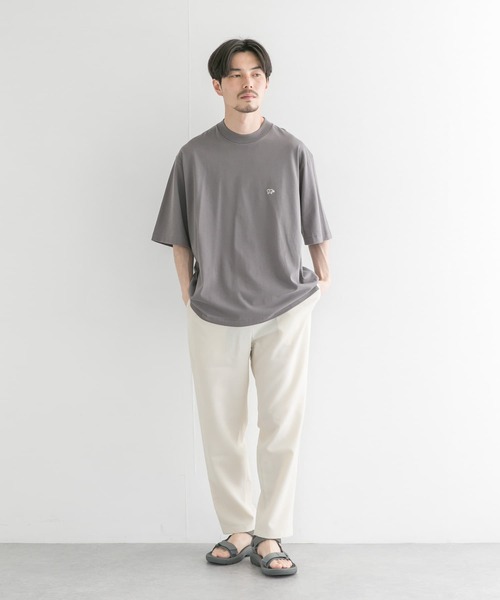 Scye（サイ）の「『別注』Scye×URBAN RESEARCH　40/1度詰天竺LOGO T-SHIRTS（Tシャツ/カットソー・メンズ・オフホワイト/チャコールグレー/グレー・38/36/40）」の21枚目の写真