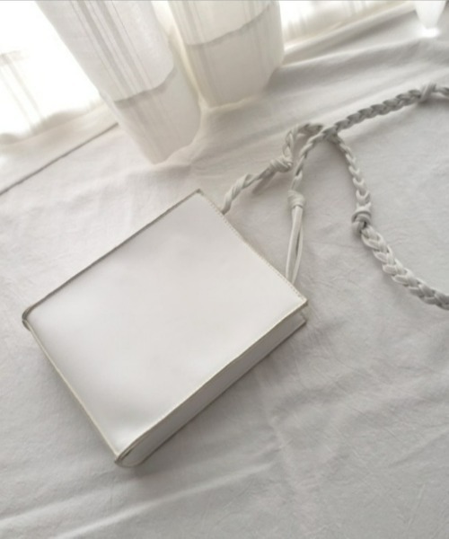 sakishimatokyo（サキシマトーキョー）の「スクエアポシェット（ショルダーバッグ・レディース・ホワイト/ブラック/グリーン・FREE）」の9枚目の写真