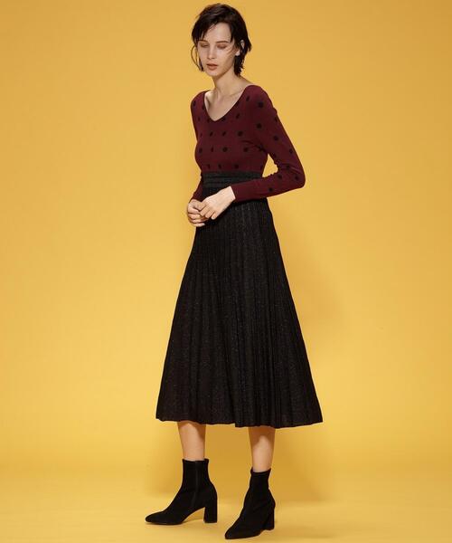 セール ブランド古着 ニットワンピース ワンピース Grace Continental グレースコンチネンタル のファッション通販 Zozoused