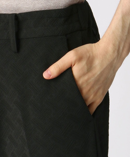 HIDEAWAYS NICOLE（ハイダウェイニコル）の「ブリスタージャカードパンツ（その他パンツ・メンズ・ブラック/ネイビー・X-LARGE/MEDIUM/SMALL/LARGE）」の8枚目の写真