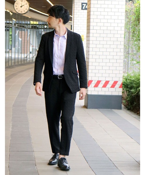 HIDEAWAYS NICOLE（ハイダウェイニコル）の「ブリスタージャカードパンツ（その他パンツ・メンズ・ブラック/ネイビー・X-LARGE/MEDIUM/SMALL/LARGE）」の14枚目の写真