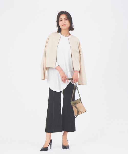 qualite（カリテ）の「ポンチフォルムブルゾン（ブルゾン・レディース・ベージュ/グリーン・36/38）」の17枚目の写真