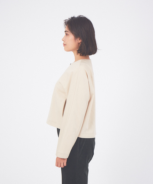 qualite（カリテ）の「ポンチフォルムブルゾン（ブルゾン・レディース・ベージュ/グリーン・36/38）」の8枚目の写真