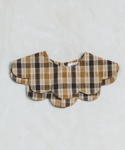 pairmanon（ペアマノン）の「【ベビー】付け襟風選べるスタイ（スタイ/よだれかけ・キッズ・オレンジ系その他/ベージュ系その他6/モカ/ホワイト系その他2/モスグリーン/サーモンピンク/ブルー系その他3/ブルー/ブルーグリーン/ベージュ系その他7/ライトイエロー/ベージュ系その他2/ベージュ系その他/グレー系その他5/ライトグリーン/グレイッシュベージュ/ブルー系その他2/ホワイト系その他/ホワイト系その他7/ピンク系その他4/ホワイト系その他3/レッド系その他/ミント/ラベンダー/スモークピンク/ブルー系その他/パープル系その他/チェック/チャコール/ピンク系その他2/レッド系その他2/パープル系その他2/ブラック/ブルー系その他4/ブルー系その他5/グリーン系その他/オートミール/パープル/イエロー系その他/レッド系その他3/ブラウン/ライム・FREE）」の11枚目の写真