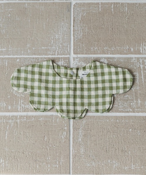 pairmanon（ペアマノン）の「【ベビー】付け襟風選べるスタイ（スタイ/よだれかけ・キッズ・オレンジ系その他/ベージュ系その他6/モカ/ホワイト系その他2/モスグリーン/サーモンピンク/ブルー系その他3/ブルー/ブルーグリーン/ベージュ系その他7/ライトイエロー/ベージュ系その他2/ベージュ系その他/グレー系その他5/ライトグリーン/グレイッシュベージュ/ブルー系その他2/ホワイト系その他/ホワイト系その他7/ピンク系その他4/ホワイト系その他3/レッド系その他/ミント/ラベンダー/スモークピンク/ブルー系その他/パープル系その他/チェック/チャコール/ピンク系その他2/レッド系その他2/パープル系その他2/ブラック/ブルー系その他4/ブルー系その他5/グリーン系その他/オートミール/パープル/イエロー系その他/レッド系その他3/ブラウン/ライム・FREE）」の20枚目の写真