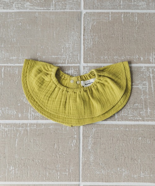 pairmanon（ペアマノン）の「【ベビー】付け襟風選べるスタイ（スタイ/よだれかけ・キッズ・オレンジ系その他/ベージュ系その他6/モカ/ホワイト系その他2/モスグリーン/サーモンピンク/ブルー系その他3/ブルー/ブルーグリーン/ベージュ系その他7/ライトイエロー/ベージュ系その他2/ベージュ系その他/グレー系その他5/ライトグリーン/グレイッシュベージュ/ブルー系その他2/ホワイト系その他/ホワイト系その他7/ピンク系その他4/ホワイト系その他3/レッド系その他/ミント/ラベンダー/スモークピンク/ブルー系その他/パープル系その他/チェック/チャコール/ピンク系その他2/レッド系その他2/パープル系その他2/ブラック/ブルー系その他4/ブルー系その他5/グリーン系その他/オートミール/パープル/イエロー系その他/レッド系その他3/ブラウン/ライム・FREE）」の16枚目の写真