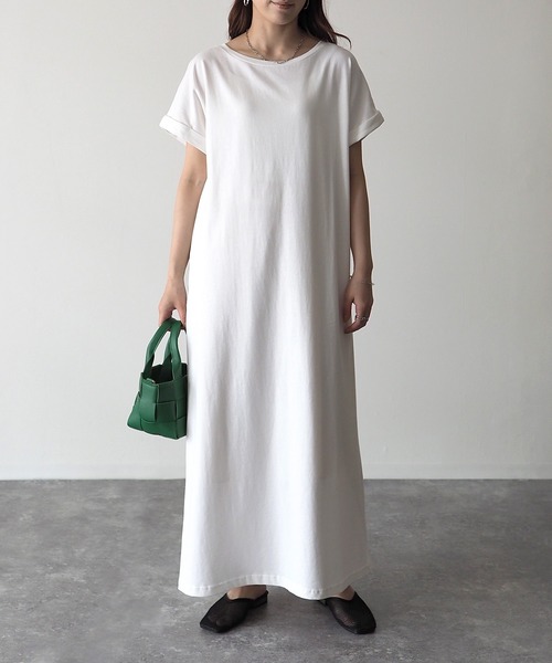 Riberry（リベリー）の「バック切替ワンピース（ワンピース・レディース・ブラック/ベージュ/ブラウン/オフホワイト/キャメル・MEDIUM）」の16枚目の写真