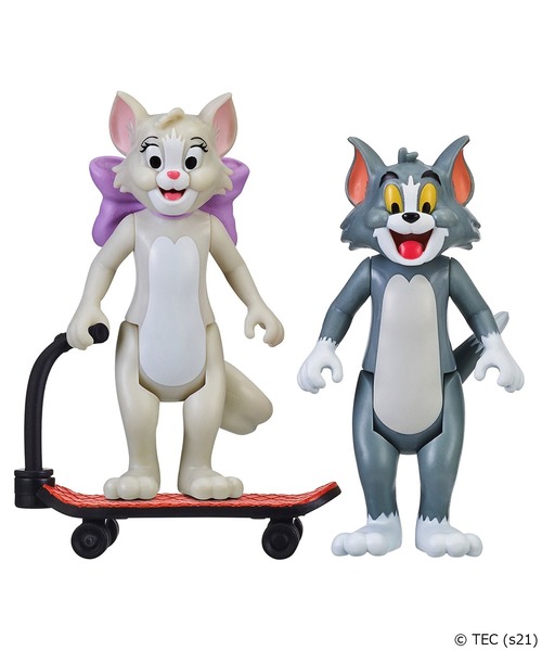 Tom&Jerry(トムアンドジェリー)の「トムとジェリー アクションフィギュア 2パック(フィギュア・レディース・その他3/その他1/その他2/その他4・FREE)」の1枚目の写真