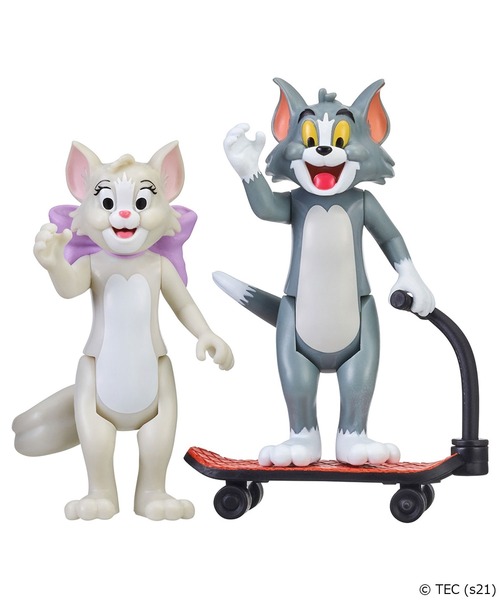 Tom&Jerry(トムアンドジェリー)の「トムとジェリー アクションフィギュア 2パック(フィギュア・レディース・その他3/その他1/その他2/その他4・FREE)」の8枚目の写真